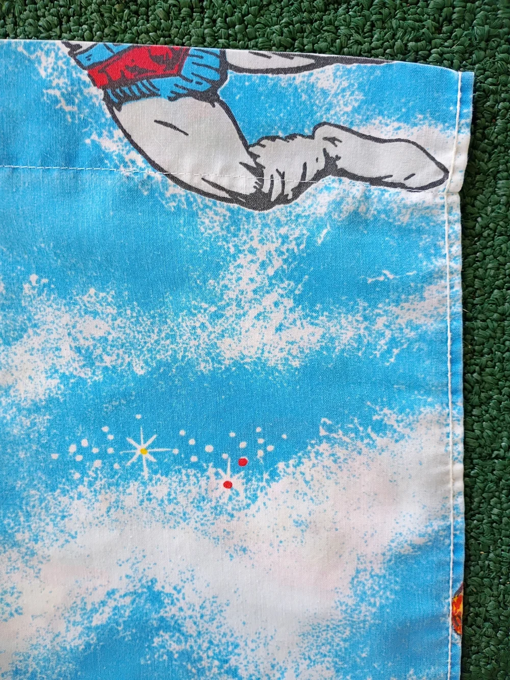 Vtg Mattel He-Man Masters of the Universe 1983 Twin Fitted and Flat Sheet Set